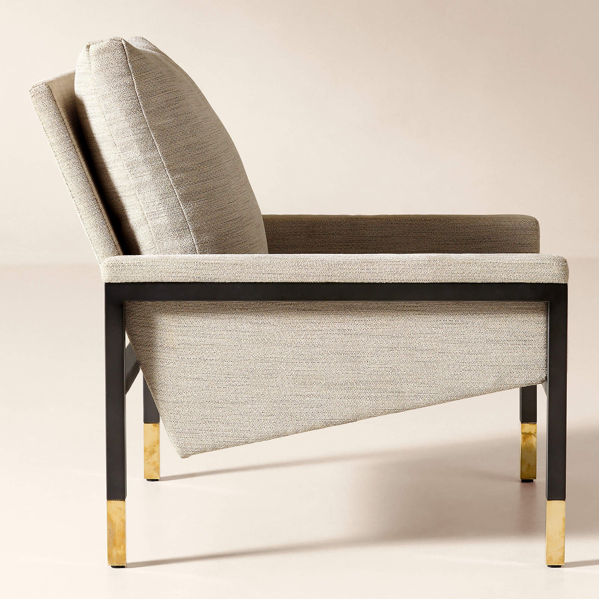 Boks Ivory Performance Fabric Accent Chair by Steen Østergaard