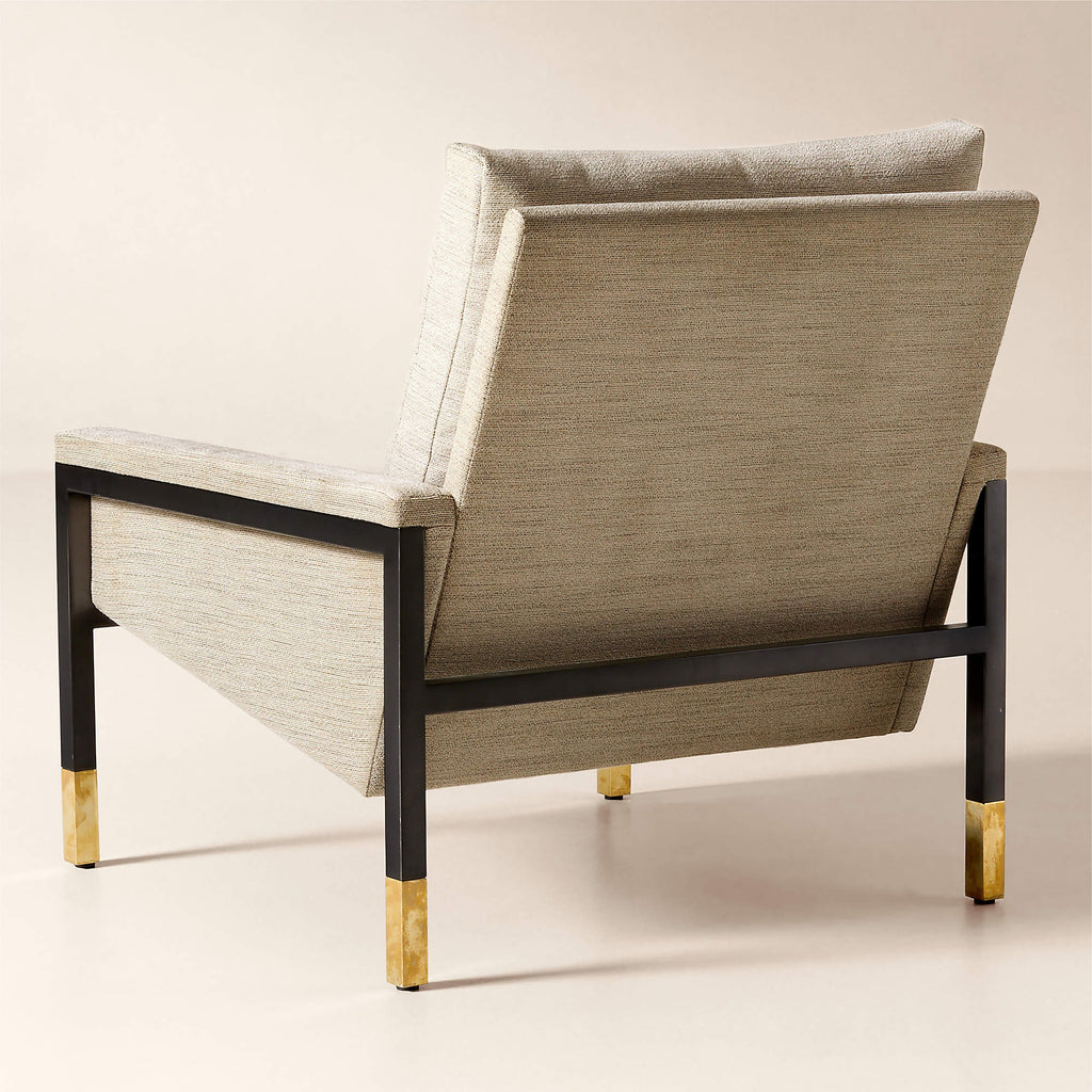Boks Ivory Performance Fabric Accent Chair by Steen Østergaard