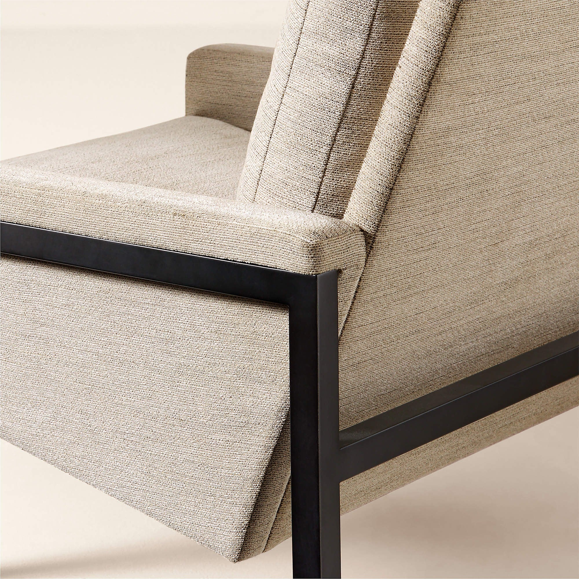 Boks Ivory Performance Fabric Accent Chair by Steen Østergaard