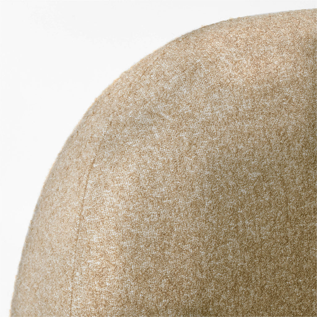 Diana Camel Brown Boucle King Bed