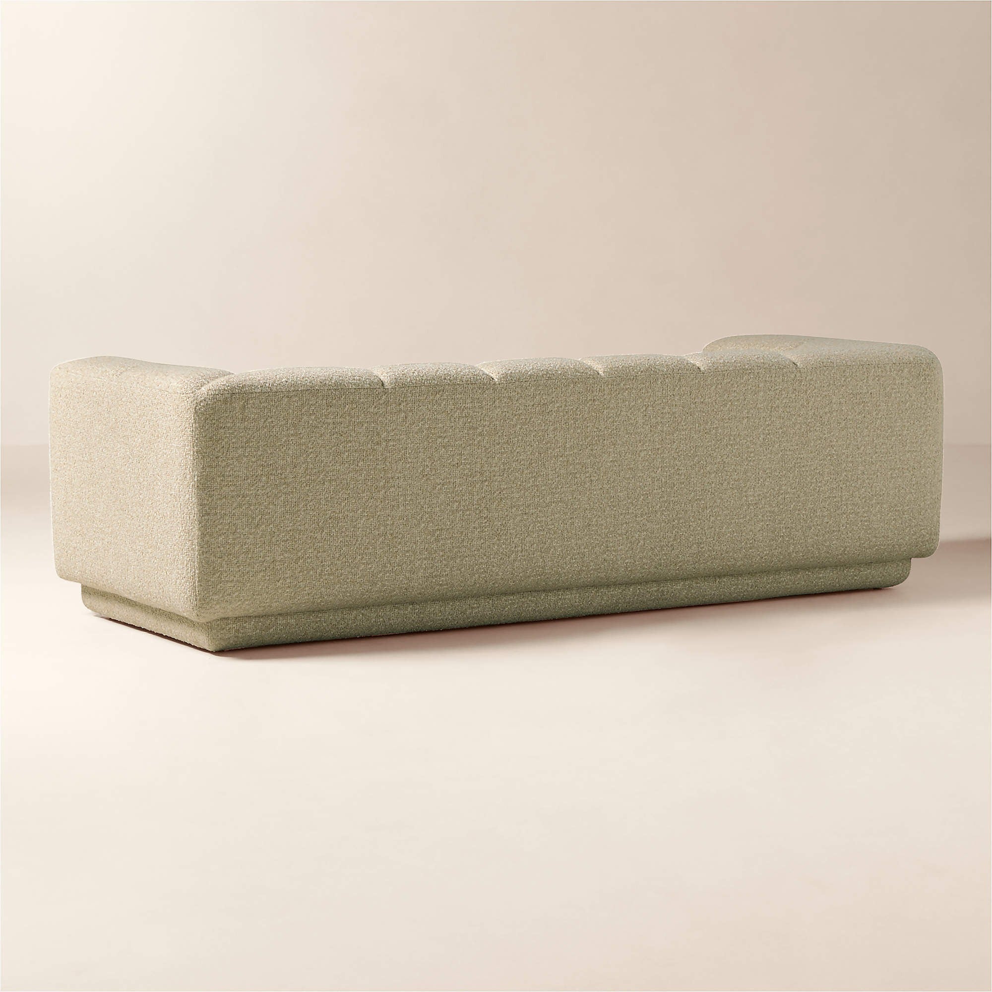 Yarrow 97.5" Camel Woven Fabric Sofa