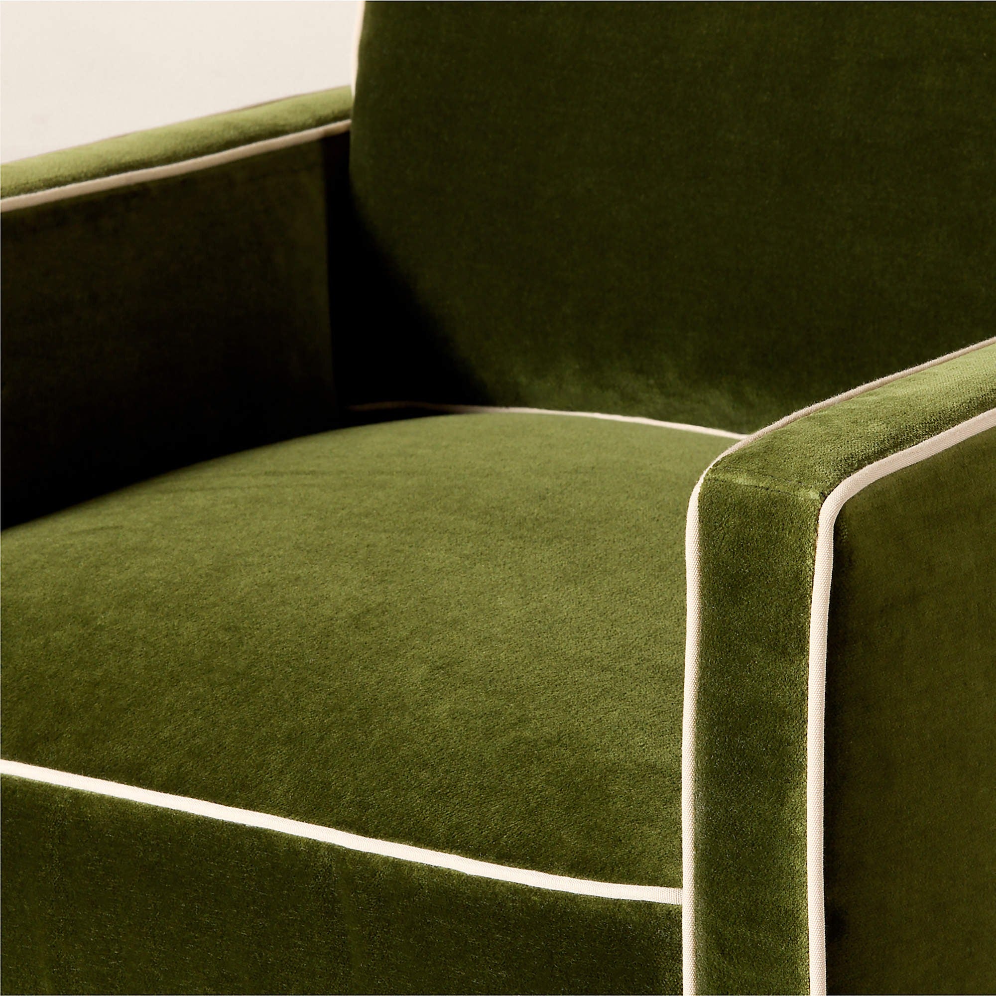 Brett Jade Green Velvet Accent Chair