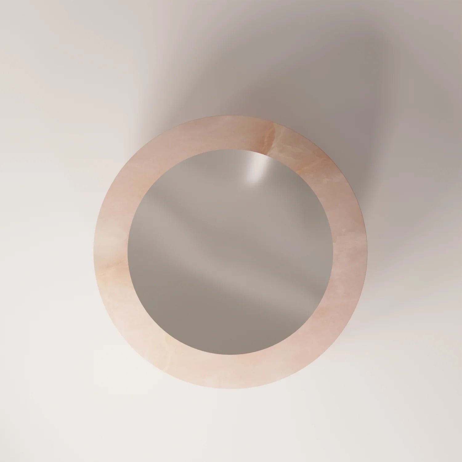 VARNA Pink Onyx  Coffee Table - Modern Travertine Furniture