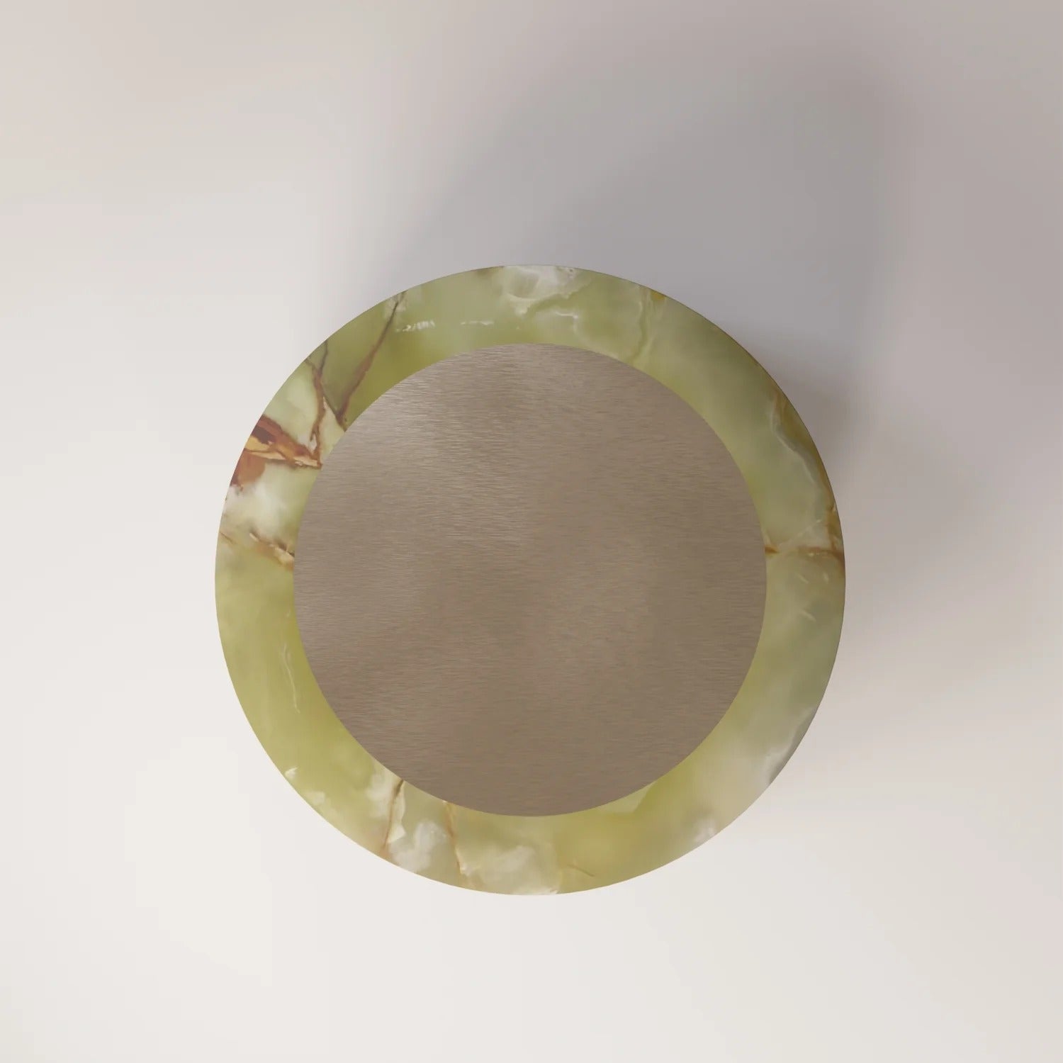 VARNA Green Onyx  Coffee Table - Modern Travertine Furniture